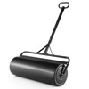 WELLFOR Metal Tow Lawn Roller Yard Multitool Black - 2 of 4