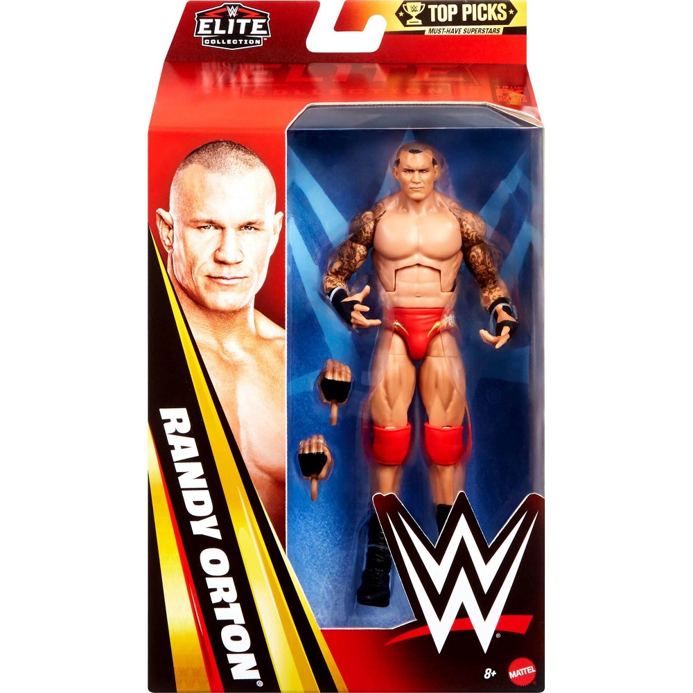 Photos - Action Figures / Transformers WWE Elite Collection Top Picks Randy Orton Action Figure & Accessories, 6" Collectible 