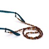 Icu Eyewear Brown Beaded Eyeglass Retaining Chain - 1ct : Target