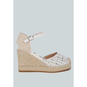 Regatta Tweed Round Toe Woven Wedges Women - 1 of 4