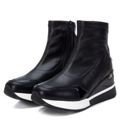 Женские кроссовки XTI Women's Wedge Sneaker Booties 140105 - Black, 8 — фото 4