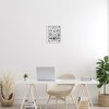 Stupell Industries Vintage Style Bathroom Rules Diagram List Border, 14" x 11" - 2 of 4