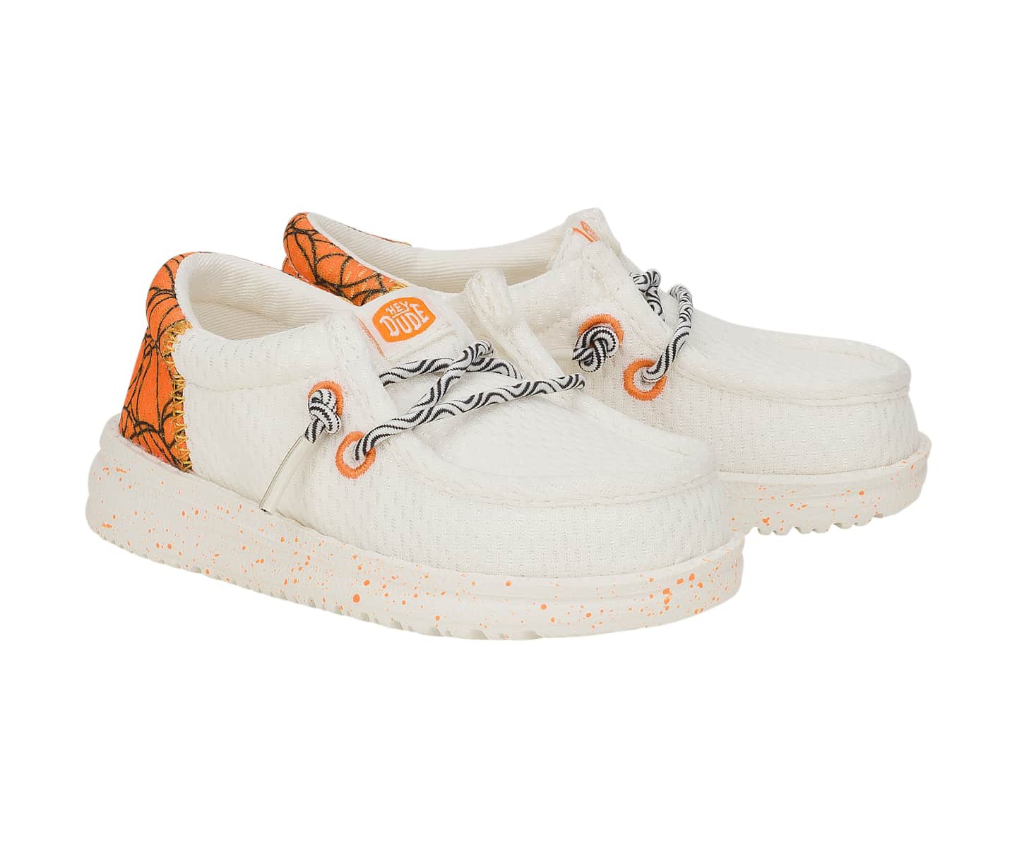 Детские кроссовки HEYDUDE Men Wally Funk Toddler Sports, White, 7, цвет: Белый — фото 2