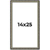 PosterPalooza | 14x25 Museum-Quality Picture Frame, UV Resistant Acrylic, Foam Board Backing, Available in 4 Finishes - 2 of 4