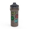 Zak Designs Antimicrobial 20oz Stainless Steel Double Wall Vacuum Beacon Bottle - 4 of 4