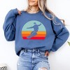 Simply Sage Market Women's Graphic Sweatshirt Snowboard With Stripes - 2 of 4