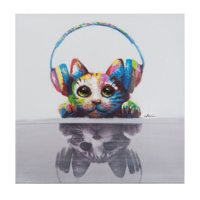 Yosemite Home Decor Cat Beats, Multicolor