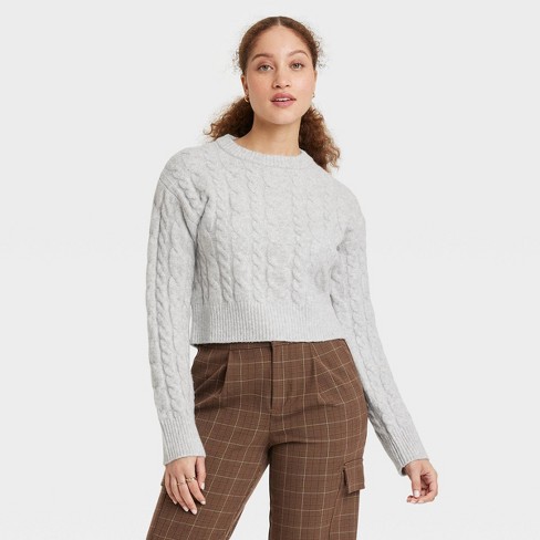 Target 2025 gray sweater