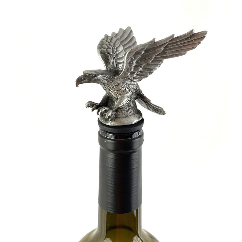 Happy Hour Animal Head Pourer 2-Pack, Stag & Eagle, 5 of 7
