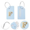 Unique Bargains Luggage Tag Light Blue 1 Pc - 3 of 4