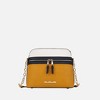 MKF Collection Karelyn Women's Vegan Leather Crossbody Bag by Mia K - Mustard Navy - 2 of 4