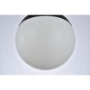Elegant Lighting Eclipse 1 Light Black plug in pendant With Frosted White Glass - 4 of 4