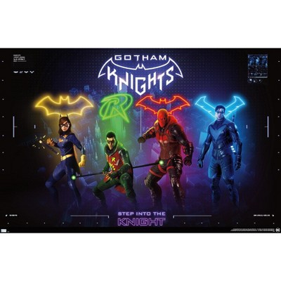  Trends International DC Comics Gotham Knights - Key Art Wall  Poster, 22.375 x 34, Premium Unframed Version: Posters & Prints