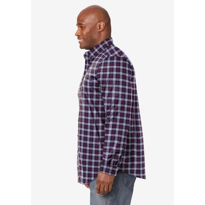 KingSize Long Sleeve Wrinkle Free Sport Shirt