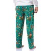 Garfield Comic Men's Christmas Sleep Tossed Print Pajama Pants For Adults - 4 of 4