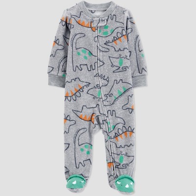 Baby boy best sale zip up pajamas