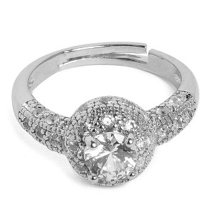 SOHI Women Silver Coloured Ring - 1 of 3