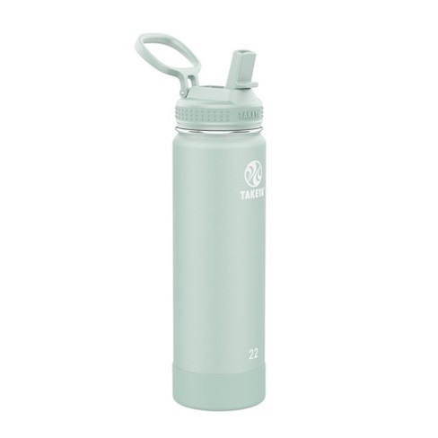 Takeya 22oz Actives Insulated Stainless Steel Water Bottle With Straw ...