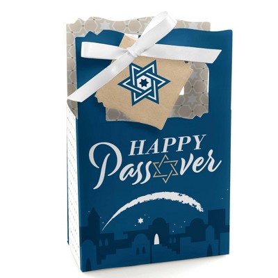 Big Dot of Happiness Happy Passover - Pesach Party Favor Boxes - Set of 12