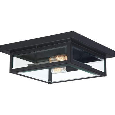 Quoizel Lighting Westover 2 - Light Flush Mount in  Earth Black