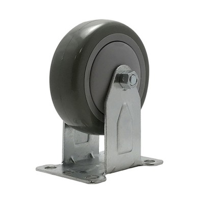 SNAP-LOC 375 lb Caster 4 Inch Industrial Strength Polyurethane Rigid