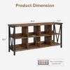 GAOMON 8 Cube Storage Organizer Bookcases, 3 Tier Metal Horizontal Bookcase - 2 of 4