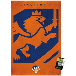 Trends International MLS FC Cincinnati - Logo 25 Unframed Wall Poster Prints - 1 of 4