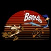 Men's Looney Tunes Wile E. Coyote and the Road Runner Retro Beep T-Shirt - 2 of 4