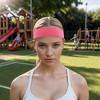 Unique Bargains Elastic Wig Edge Fixing Headband 23.62"x1.57" Pink Black 1 Pc - 2 of 4