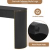 NicBex Modern Fluted Design Console Table with 2 Storage Drawers,Oval Entryway Table Foyer Tables for Entryway,Hallway,Living Room - 4 of 4