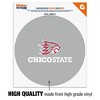 California State University Chico Secondary Logo Automotive Car Window Locker Circle Bumper Sticker - 3 of 4