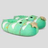 Squishmallows Kids' Christmas Tree Slide Slippers - Green - 2 of 4