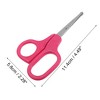 Unique Bargains Children Portable Nail Scissors Toenail Clippers 1 Pc - 4 of 4