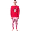 Looney Tunes Bugs Bunny Christmas Tight Fit Family Pajama Set - 2 of 4
