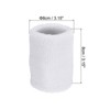 Unique Bargains Cotton Terry Cloth Tennis Basketball Working Out Running Wicking Air Permeable Sports Sweatbands 48 Pcs - 2 of 4