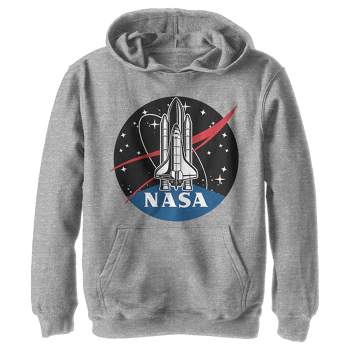 Boy's NASA Rocket Logo Pull Over Hoodie