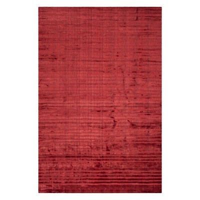 6'x9' Solid Area Rug Red - Safavieh