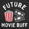 Toddler Funny T Shirts Future Movie Buff Sarcastic Graphic Novelty Tee For Young Kids - Crazy Dog Toddler T Shirt With Movie Sayings - 2 of 4