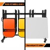 AMERLIFE Folding Chair Rack, Holds Tables or Chairs, Heavy-Duty Cart with Wheels - 4 of 4