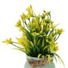 Unique Bargains Artificial Plants Spring Grass with Morning Glory Plastic 3.07"x3.07"x7.48" 1 Pc - 4 of 4