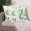 Unique Bargains Embroidered Floral Throw Floral Pattern Pillow Cases 2 Pcs - 2 of 4