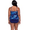 Trimshaper Women's Ronnie Two Tier Ruffle Tankini Swimsuit Top - 3 of 3