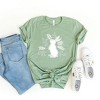 Simply Sage Market Women's Floral Bunny Short Sleeve Graphic Tee - 3 of 3