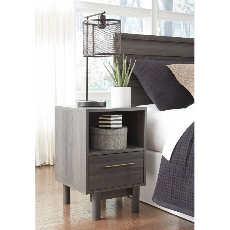 Brymont Nightstand Black/Gray - Signature Design by Ashley, 2 of 6