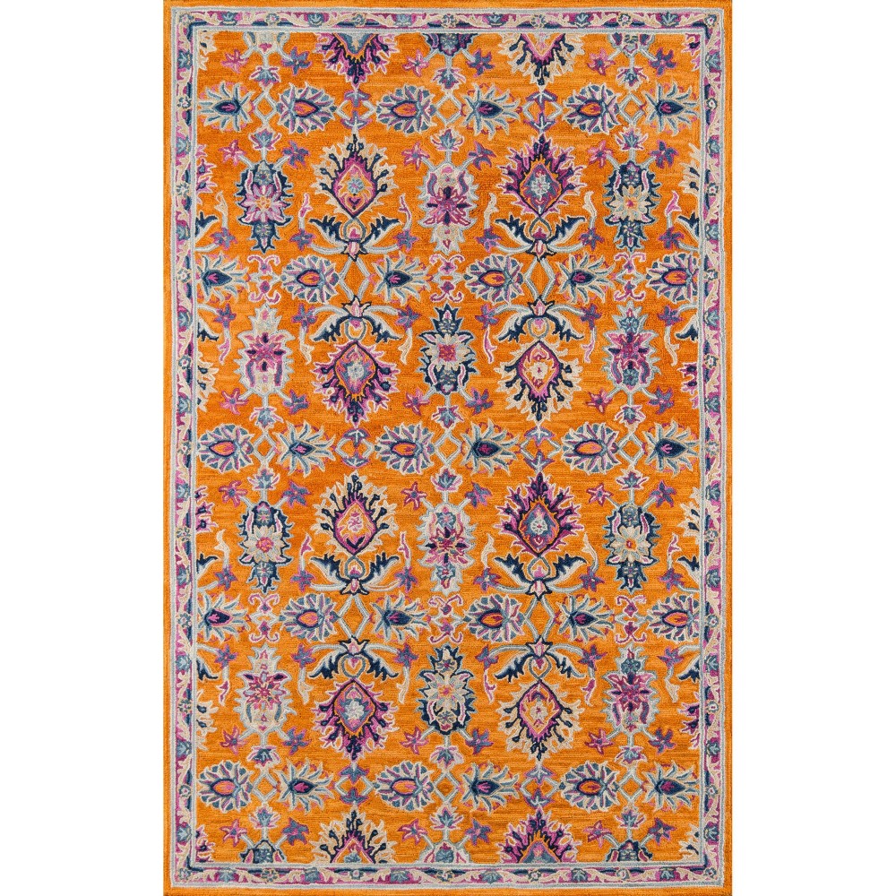 6'x9' Ibiza Zarin Area Rug Orange - Momeni