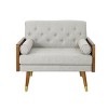 Frankie Mid Century Modern Club Chair - Christopher Knight Home - 2 of 4