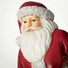 12.25"H Sullivans Christmas Woodland Santa With Wreath  Multicolor - 2 of 3