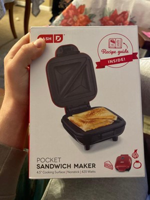 Dash Pocket Sandwich Maker - Red