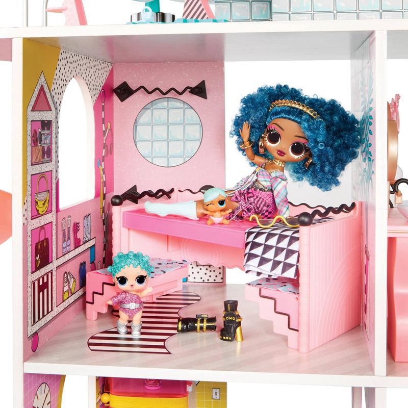 L.O.L. Surprise! OMG Fashion House Playset with 85+ Surprises, Made From Real Wood, 6 of 7
