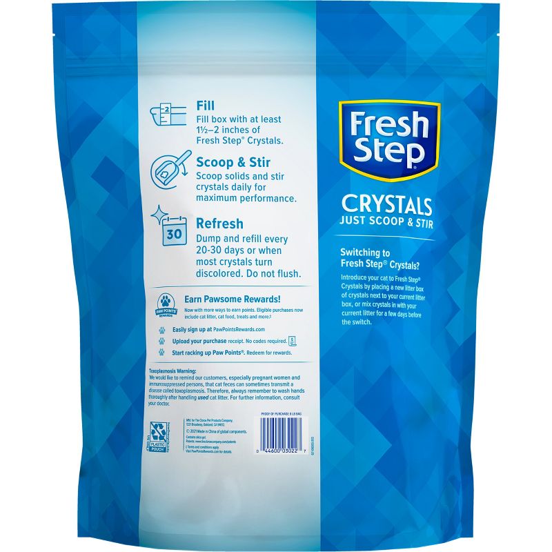 Fresh Step Crystals Premium Scented Cat Litter - 8lb, 5 of 12